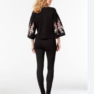 INTERNATIONAL CONCEPTS Rayon Blend Knit 3/4 Wide Sleeve Scoop Neck Sweater Sz XL